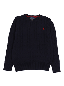 POLO RALPH LAUREN LS CABLE CN-TOPS-SWEATER