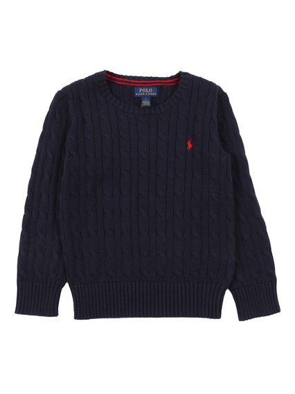 POLO RALPH LAUREN LS CABLE CN-TOPS-SWEATER