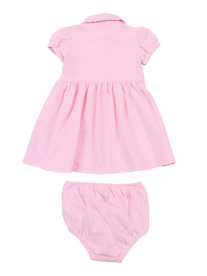 POLO RALPH LAUREN SOLID OXFORD-DRESSES-KNIT