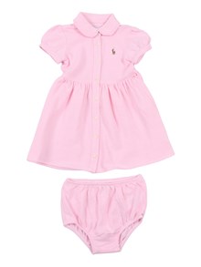 POLO RALPH LAUREN SOLID OXFORD-DRESSES-KNIT