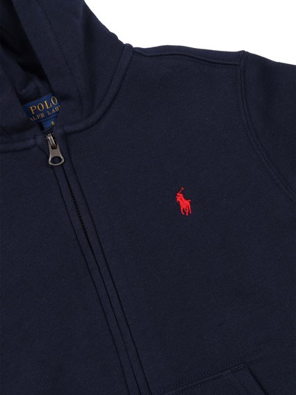 POLO RALPH LAUREN FZ HOOD-TOPS-KNIT