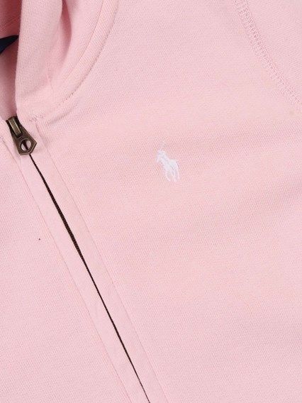 POLO RALPH LAUREN FZ HOODIE-TOPS-KNIT