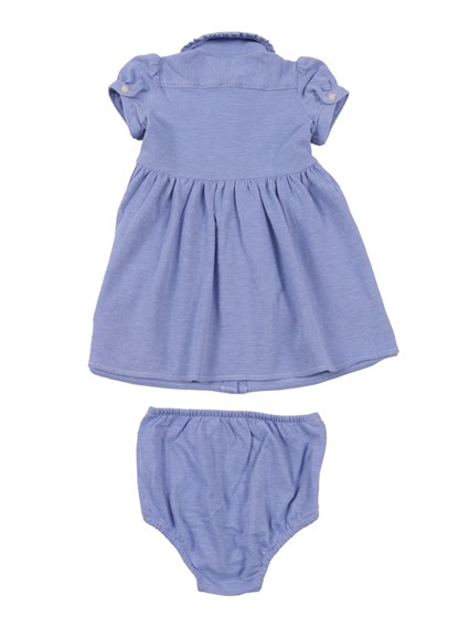 POLO RALPH LAUREN SOLID OXFORD-DRESSES-KNIT