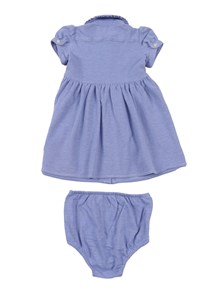 POLO RALPH LAUREN SOLID OXFORD-DRESSES-KNIT