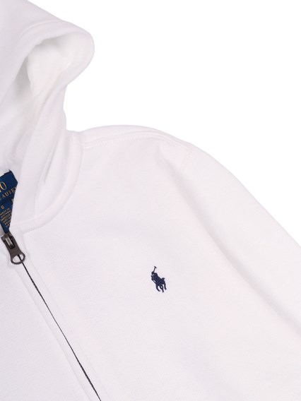 POLO RALPH LAUREN LS FZ HOOD-TOPS-KNIT