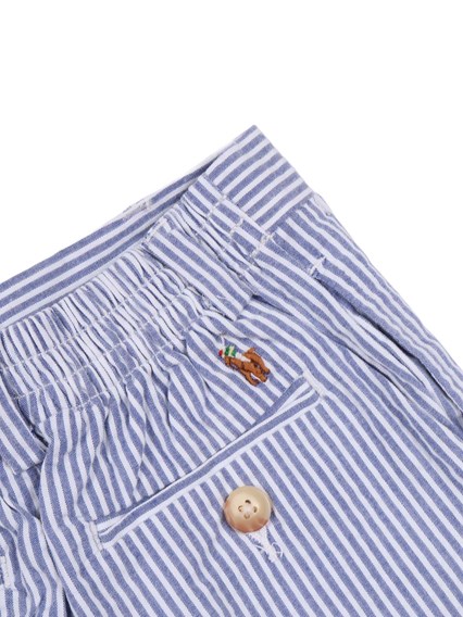 POLO RALPH LAUREN PREPPY SHORT-SHORTS-FLAT FRONT