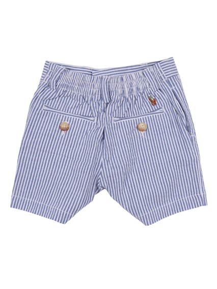 POLO RALPH LAUREN PREPPY SHORT-SHORTS-FLAT FRONT