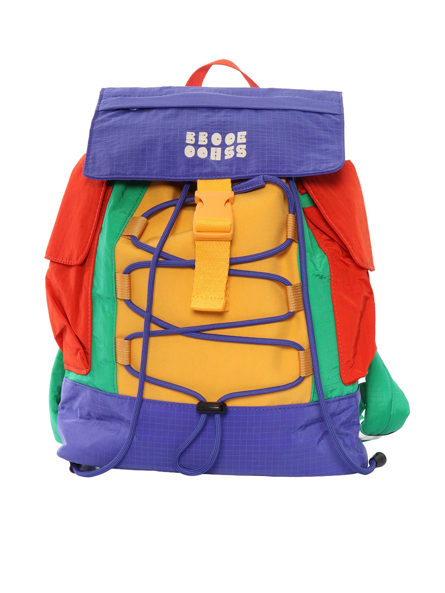 Bobo Choses Modern Colour-block Backpack In Multi