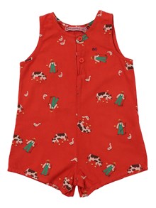 Bobo Choses Farm Adventure all over playsuit