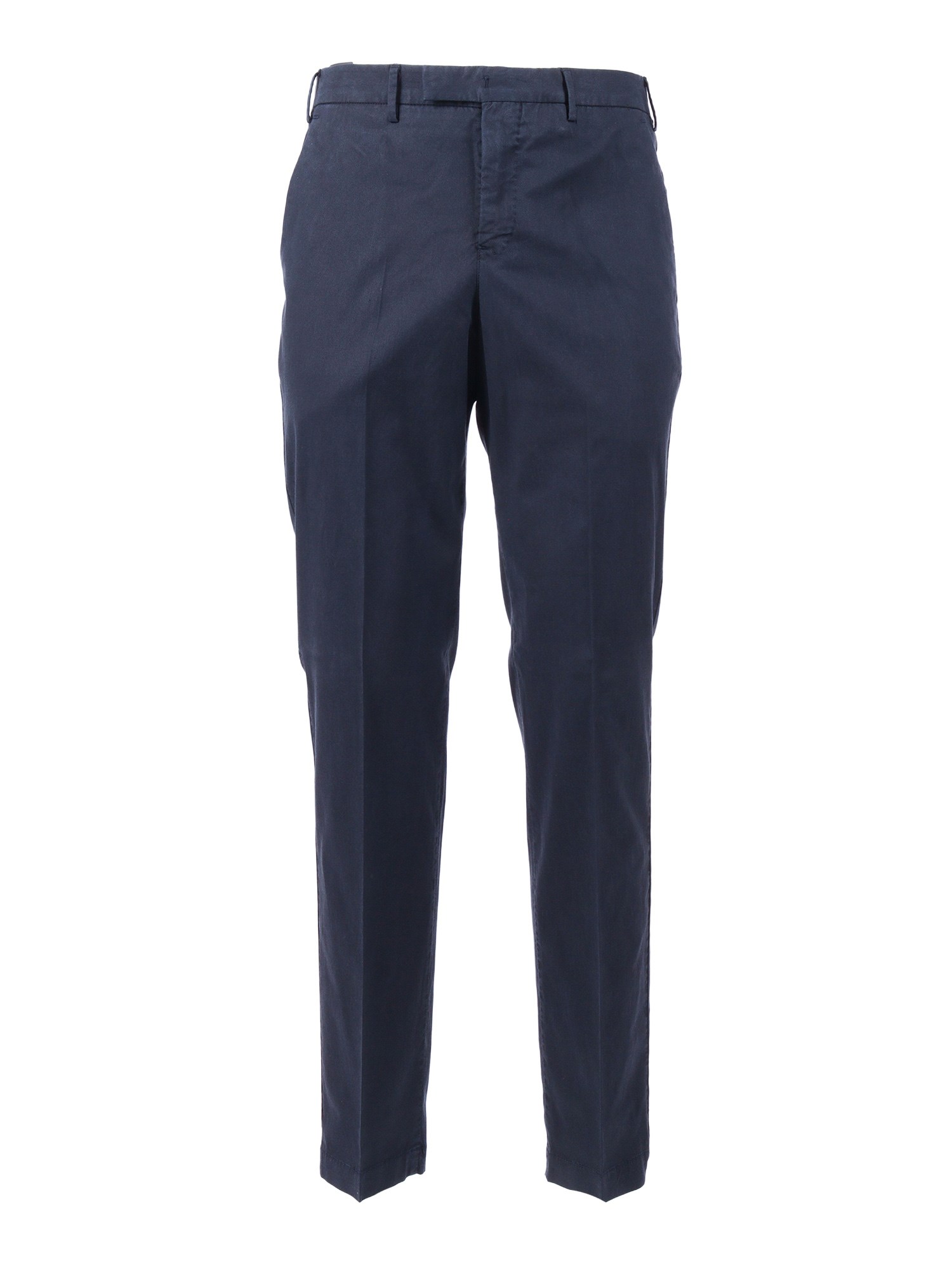Pt01 Master Flat Front Straight-leg Pants In Blue