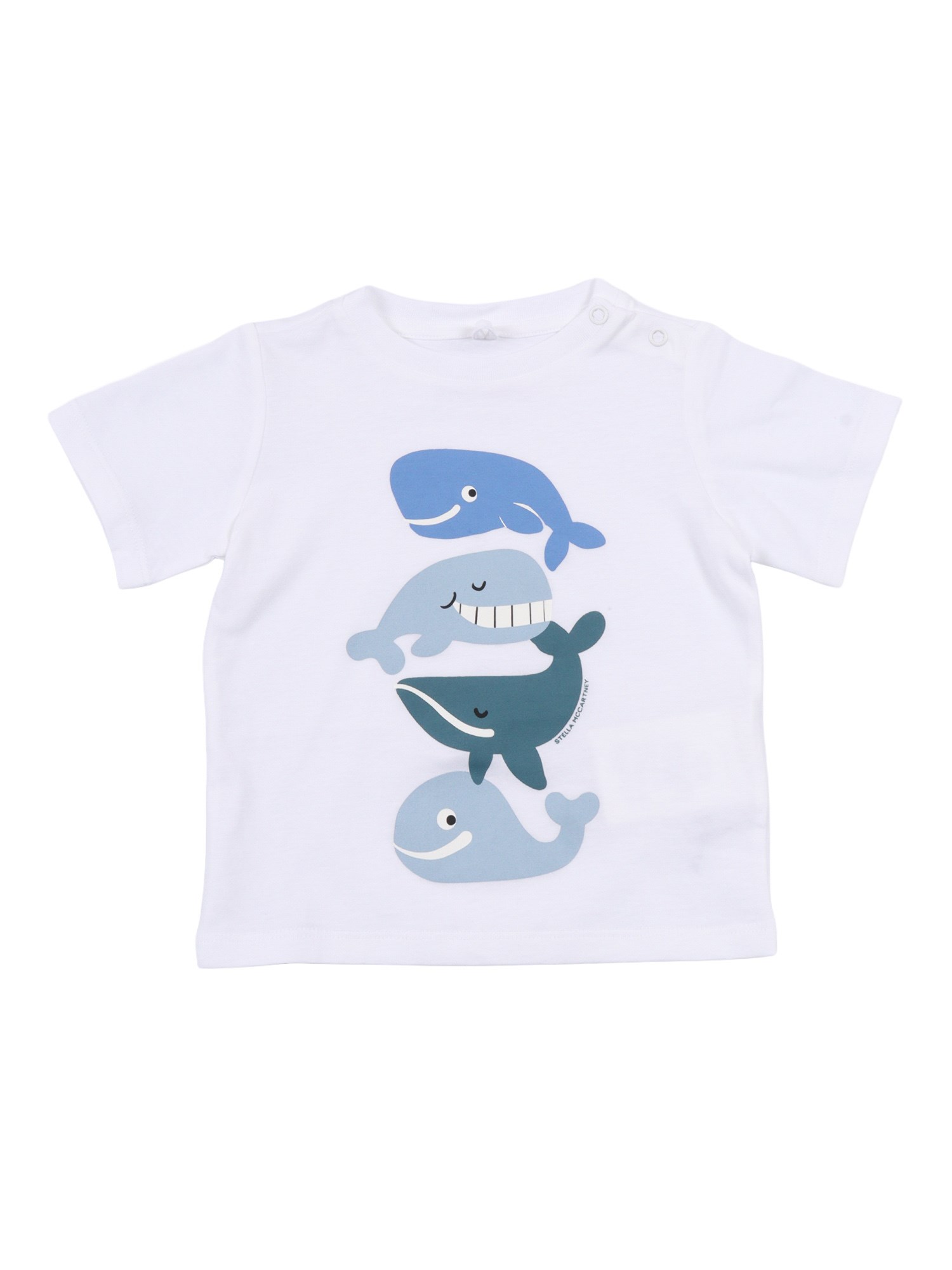 Stella Mccartney Cotton Jersey T-shirt With Print Kids In White