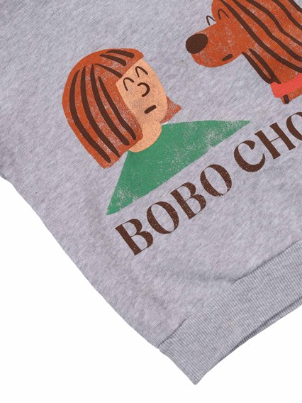 Bobo Choses Friends in a Pickle sweatshirt