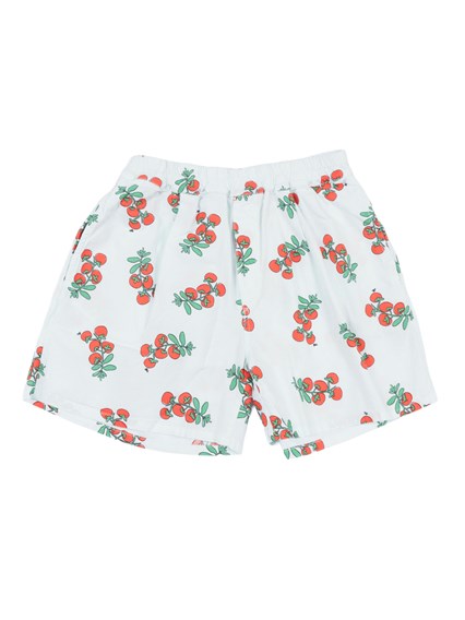 Bobo Choses Juicy Tomatoes woven shorts