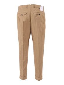 PT 01 REBEL 1 Pleat, Diagonal Pockets, Flap Back Pockets, Turn-Up