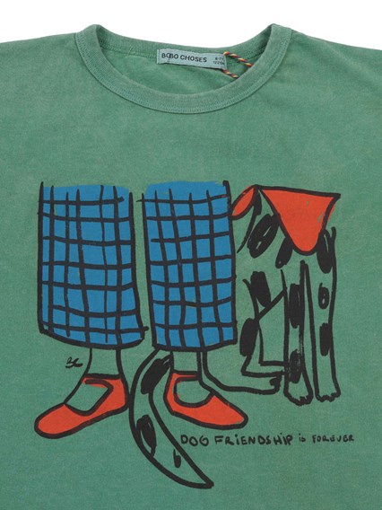 Bobo Choses Dog Friendship T-shirt