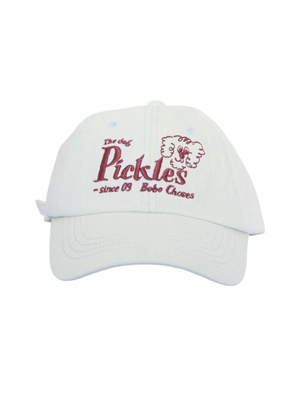 Bobo Choses Pickles The Dog denim cap