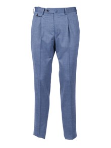 PT 01 GENTLEMAN, 1 Pleat, Diagonal Pockets, Coin Pocket with Flap, Unfinished B.