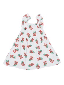 Bobo Choses Juicy Tomatoes all over ruffled dress