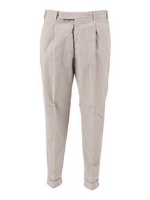 PT 01 REBEL 1 Pleat, Diagonal Pockets, Flap Back Pockets, Turn-Up