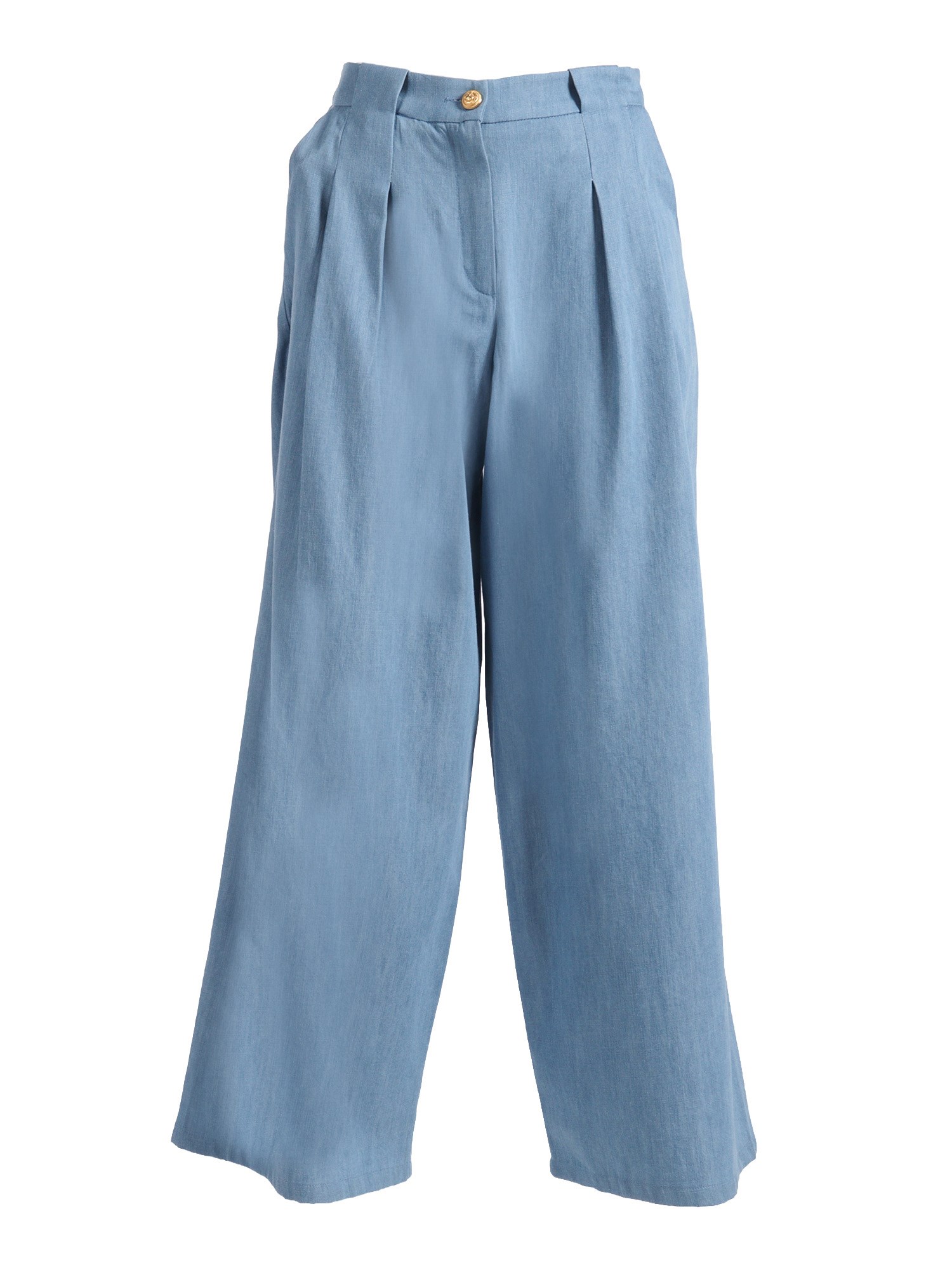 Balmain Trousers In Blue