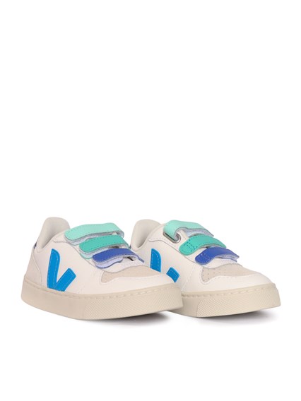 Veja SMALL V-10 LEATHER WHITE_EGEE SNEAKERS