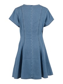 7 FOR ALL MANKIND S/S VNECK FLARED DRESS Hana