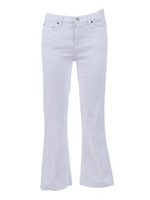 7 FOR ALL MANKIND CROPPED DOJO Soleil With Raw Cut