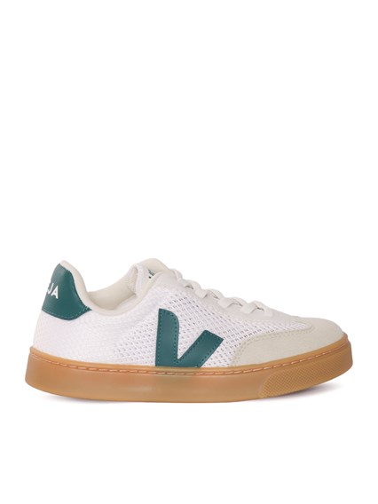 Veja SMALL VOLLEY AIRC WHITE_BRITTANY_NAT SNEAKERS