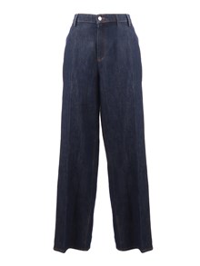 7 FOR ALL MANKIND WIDE TROUSER Blossom