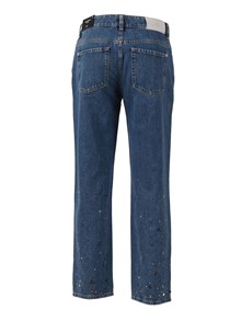 7 FOR ALL MANKIND CALIE STRAIGHT ANKLE Dance With Crystals & Studs