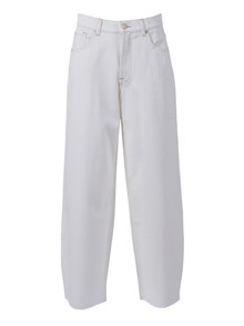 7 FOR ALL MANKIND BONNIE CURVILINEAR Milkyway With Raw Cut