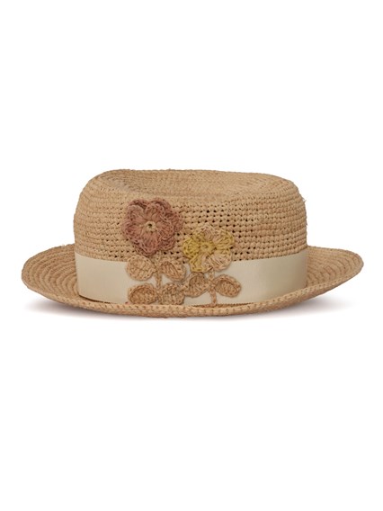 Bonpoint Bonpoint beige "Lyse" hat