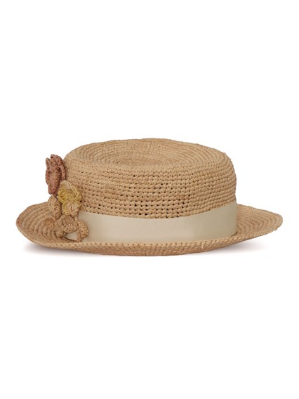 Bonpoint Bonpoint beige "Lyse" hat
