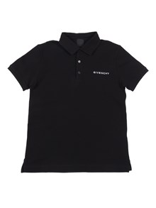 Givenchy Kids POLO MANICHE CORTE
