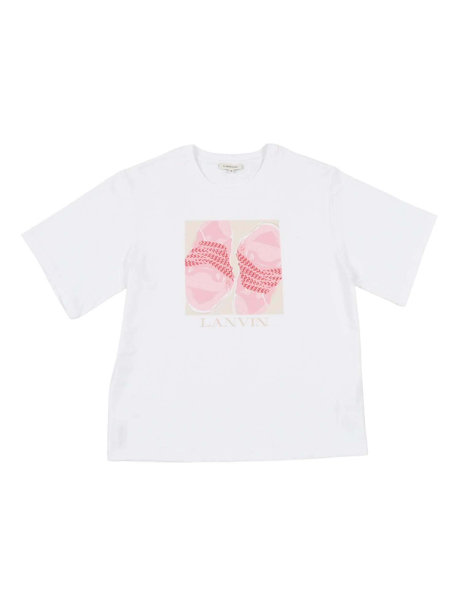 Lanvin Tee Shirt In White