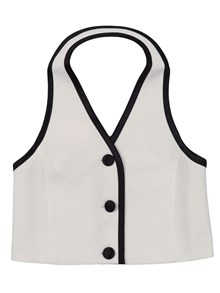 TWIN SET Girl CREPE TOP