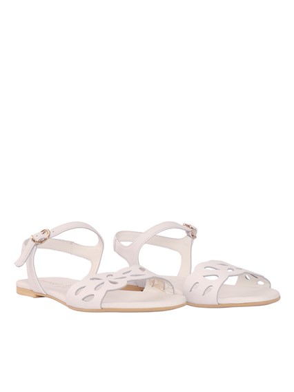 TWIN SET Girl SANDALI IN PELLE