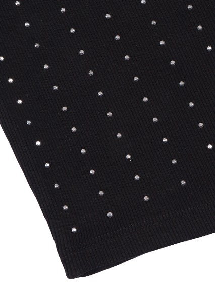 TWIN SET Girl RIBBED JERSEY TOP