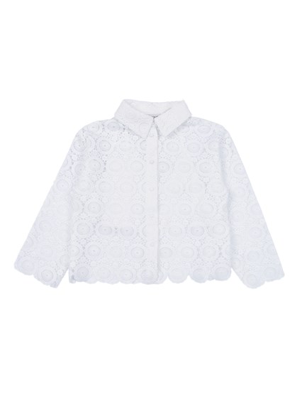 TWIN SET Girl MACRAME' SHIRT