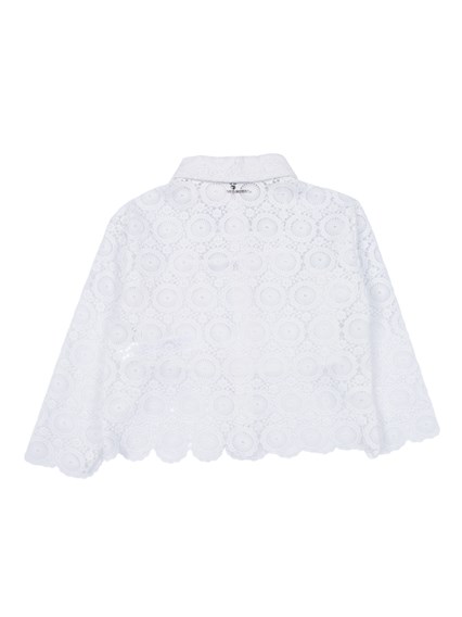 TWIN SET Girl MACRAME' SHIRT