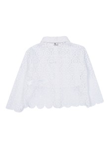 TWIN SET Girl MACRAME' SHIRT