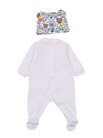 Moschino Kid ROMPER WITH CAP