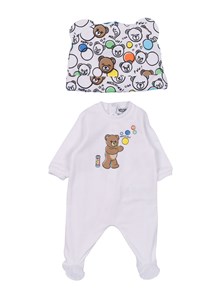 Moschino Kid ROMPER WITH CAP