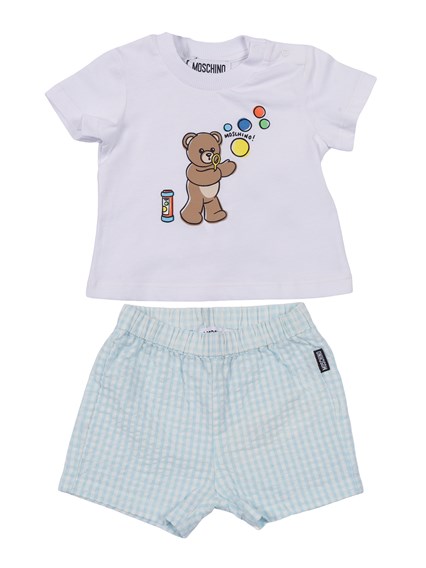 Moschino Kid BLUSA M/C + SHORTS