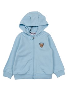 Moschino Kid FELPA ZIPPATA C/CAPP