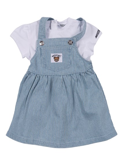 Moschino Kid BLUSA M/C+ABITO