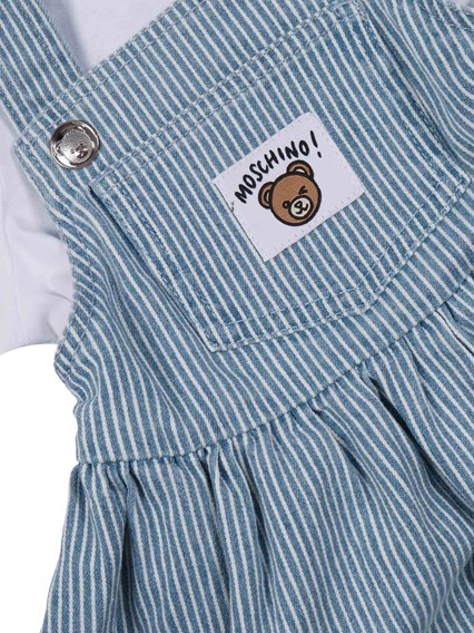 Moschino Kid BLUSA M/C+ABITO