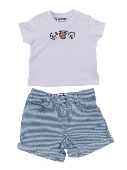 Moschino Kid CAMICETTA M/C+SHORTS