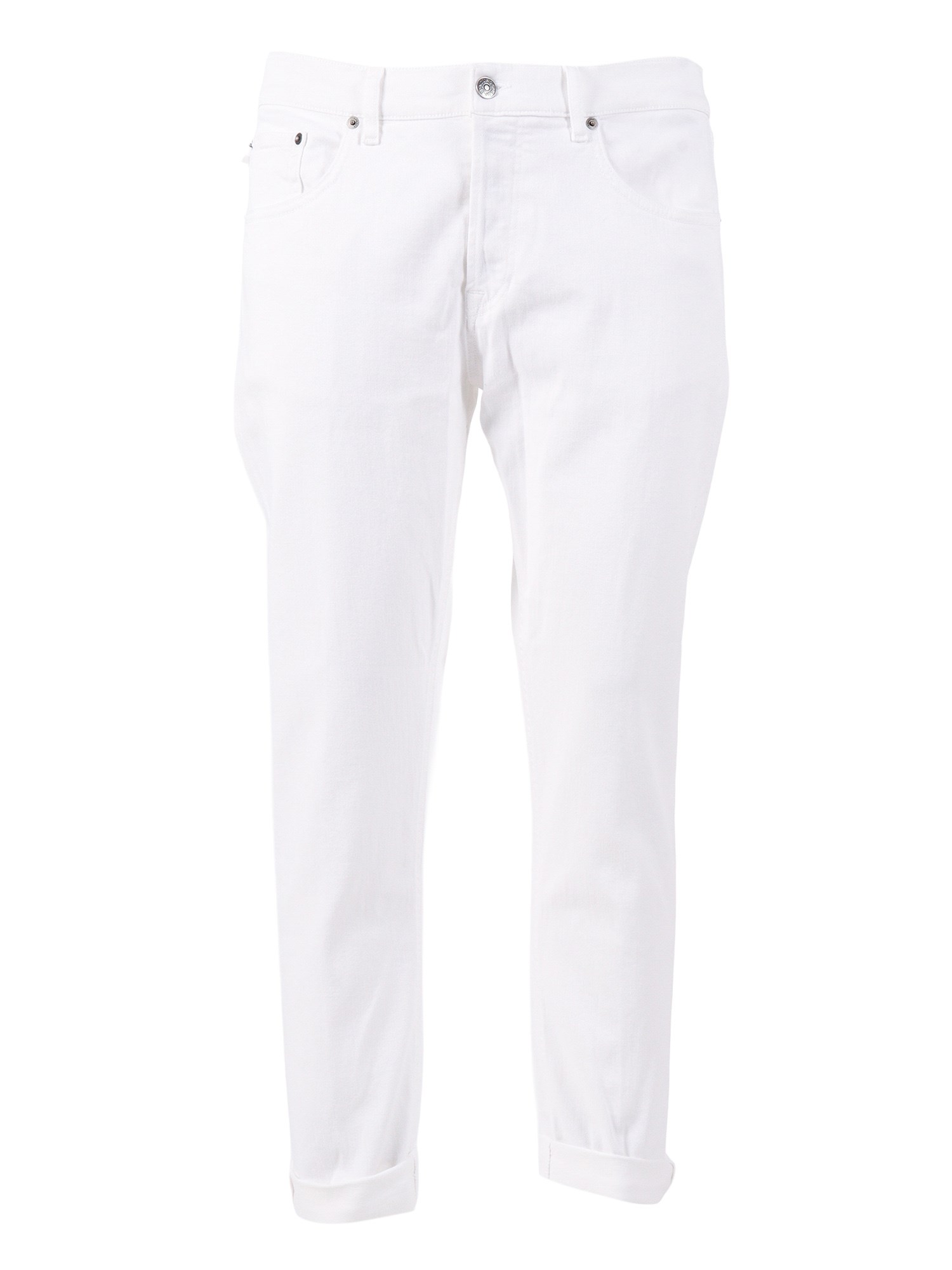 Dondup Pantalone Icon In White