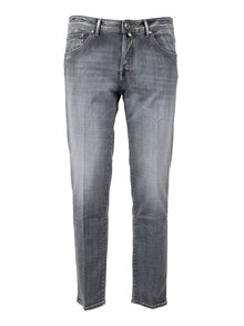 Jacob Cohen CROPPED SLIM FIT SCOTT 5 POCKETS PANTS